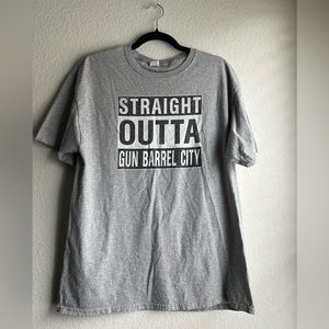 Straight outta Gun Barrel City tee
